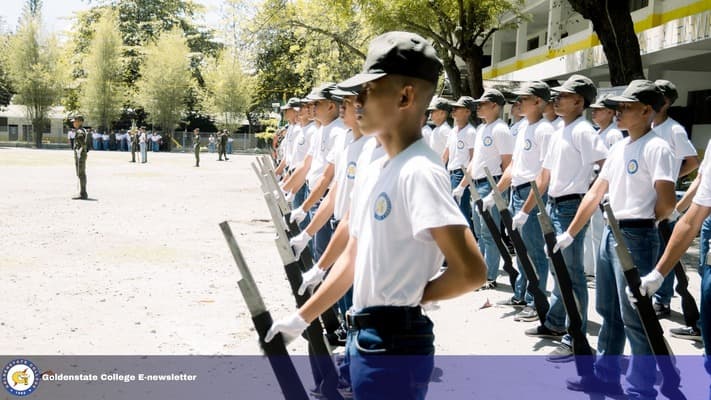 Goldenstate College ROTC Unit achieves high rating in First Regional RAATI Inspection